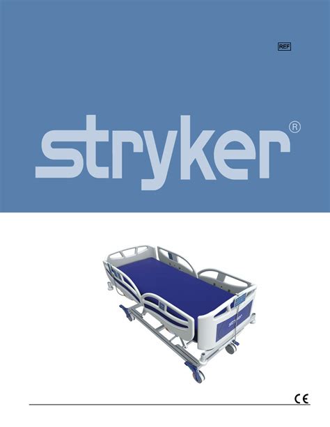 Manual Stryker Sv Cama Hospitalar