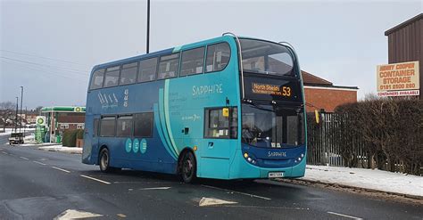 Arriva North East Adl Enviro Sapphire Nk Gxa Seen Her Flickr