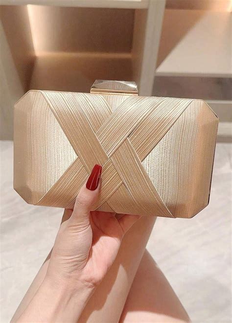 Ingrid Nude Gold Weave Bag 2 Got2Get