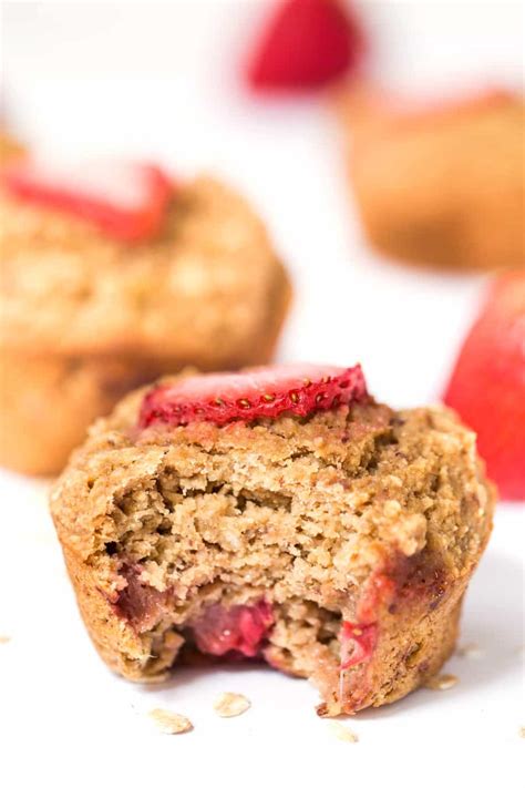 Healthy Banana Oatmeal Muffins Vegan Gluten Free Simply Quinoa