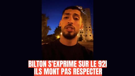 Bilton S Exprime Sur Le I Et Pourquoi Il A Quitt Le Label De Booba