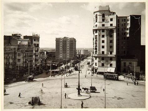 Glorieta De Cuatro Caminos Y Avenida De La Reina Victoria 1929