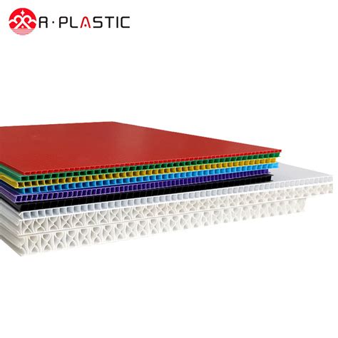 Best Floor Protection Use Pp Hollow Plastic Sheets Manufacturer And