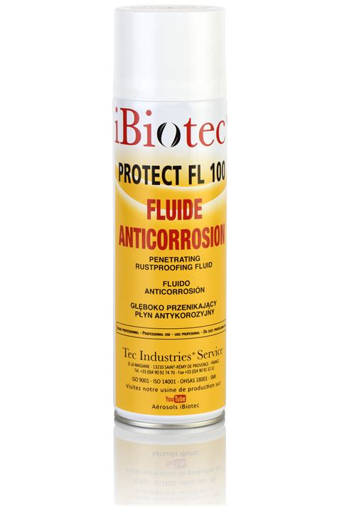 Aérosol huile de protection anticorrosion PROTECT FL 100 PROTECT FL