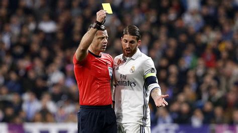 Champions League Yellowred Cards The 10 Players With The Most