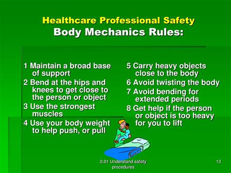 PPT - Essential Body Mechanics for Healthcare Professionals PowerPoint