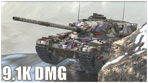 Chieftain MK 6 DAMAGE DEALER WoT Blitz YouTube