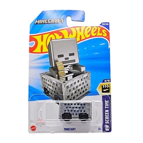 Hot Wheels Minecart Minecraft Hw Screen Time Hyy82 Rappi