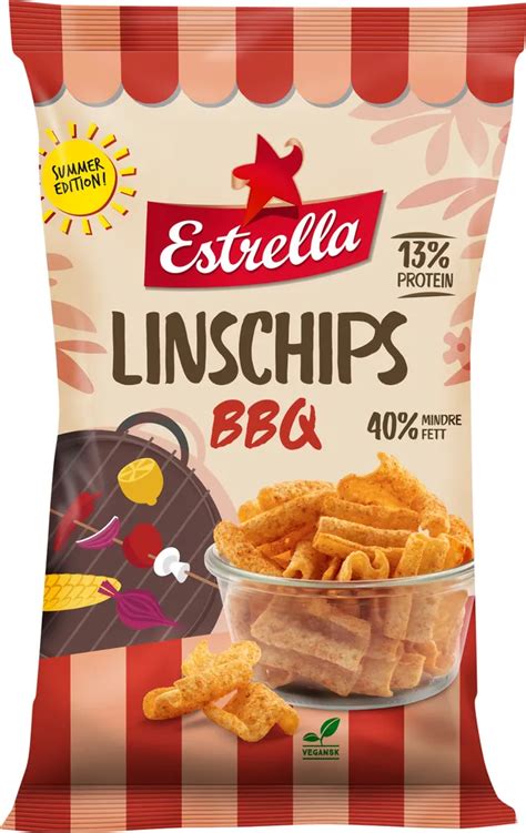 LTD Sommar Linschips BBQ Estrella 110g Jämför pris handla via