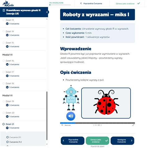 Wiczenia Logopedyczne G Oska R Zamieniana Na L Rotacyzm