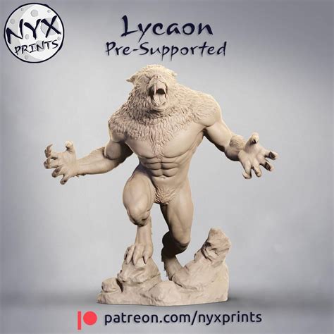 Lycaon the King of Arcadia. : r/resinprinting