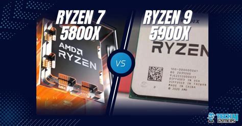 Ryzen 7 5800x Vs Ryzen 9 5900x Our Recommendation Tech4gamers