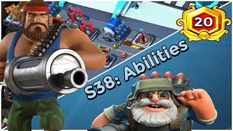 Boom Beach WARSHIPS Season 38 Abilities Rank 20 DIAMOND Rank 21 4 5