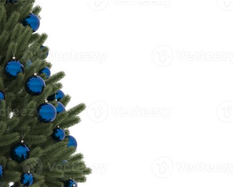 Christmas Tree Isolated On Background 3d Rendering Illustration 35897473 Png