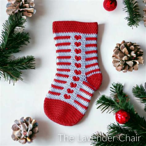 Love Me Tender Stocking Crochet Pattern The Lavender Chair