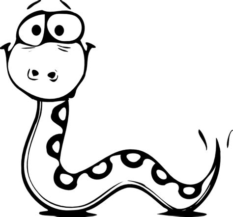 Snake Outline Clip Art At Vector Clip Art Online Royalty