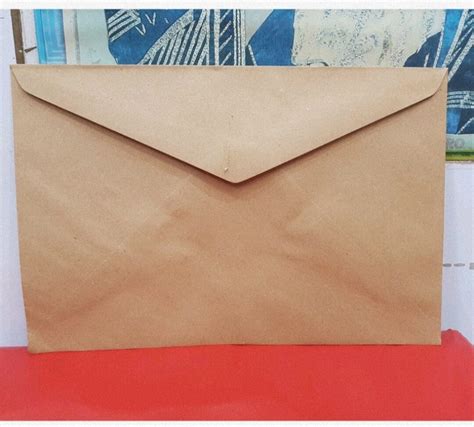 Brown Envelope Short Long Size Pcs Lazada Ph