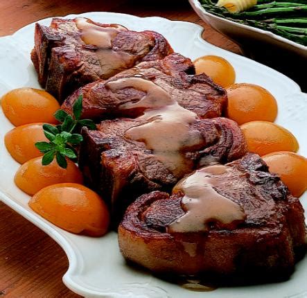 Apricot Glazed Lamb Chops