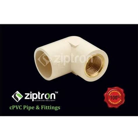 Ziptron Upvc Cpvc Reducer Brass Elbow Plumbing At Rs Piece In Rajkot