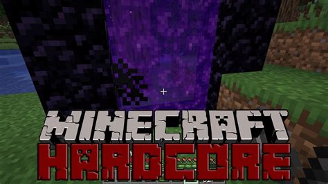 Minecraft Hardcore 8 Besuch Im Nether Youtube