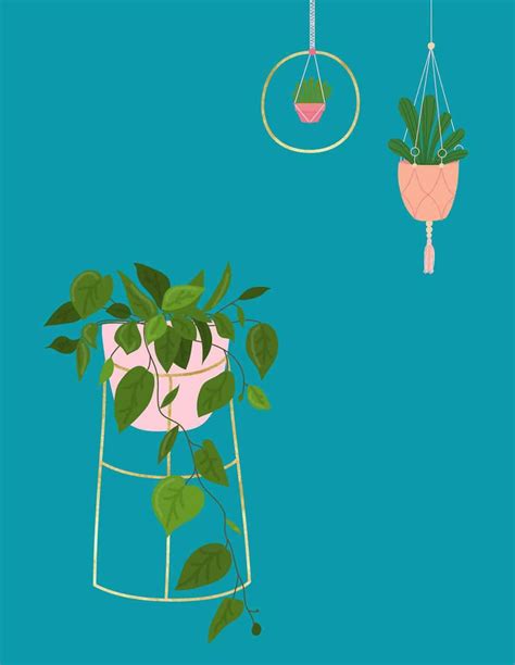 Free Modern Plant Printables Colorful And Fun Options To Choose