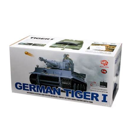 Char Tiger I Ghz Sons Et Fum E Ir Bb Jeux Et Jouets Amewi