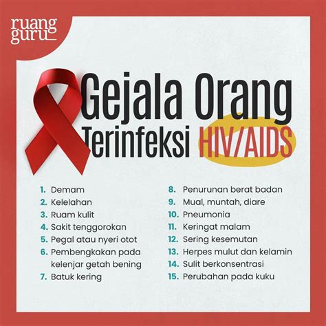 Fakta Tentang HIV AIDS Beserta Gejala Penyebabnya