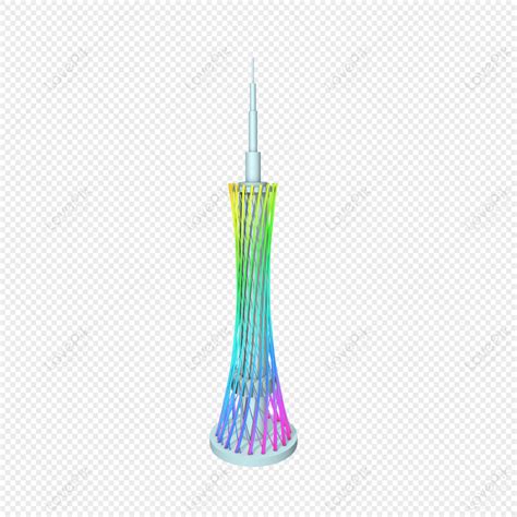 C4d Cartoon Cute Guangzhou Tower PNG Image And Clipart Image For Free Download - Lovepik | 401549058