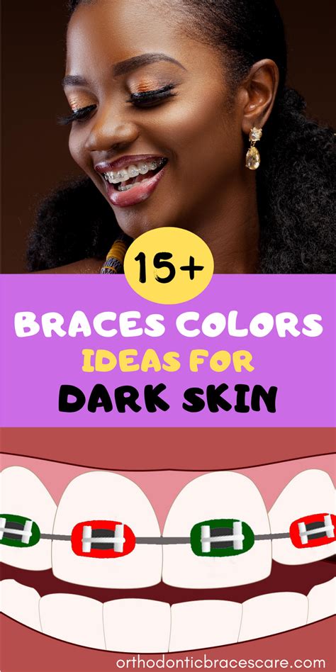 Cute Braces Colors Combinations For Girls