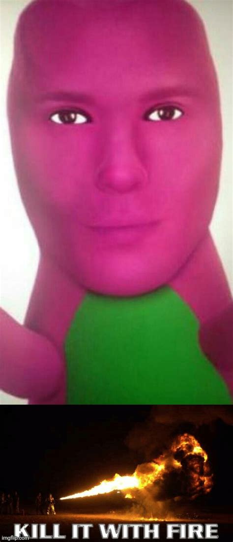 Cursed Barney Imgflip