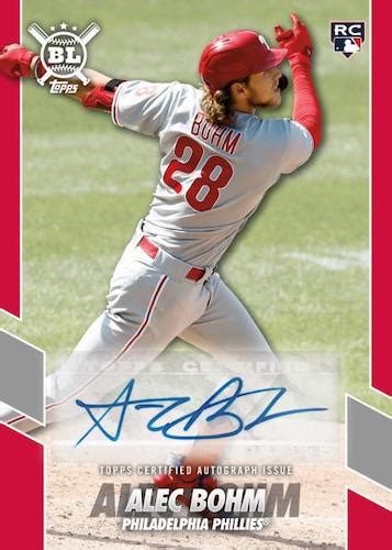 Topps Big League Baseball Checklist Details Boxes Review