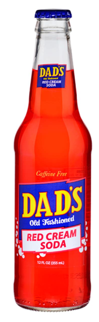 Dads Old Fashioned Red Cream Soda 12 Oz Glass Bottles Summit