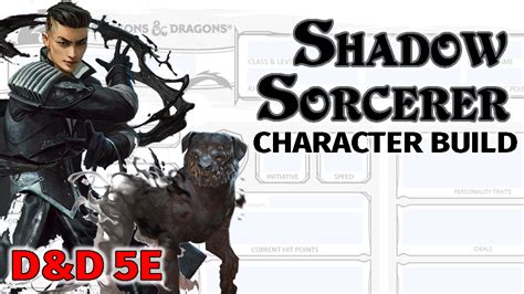 D&D Shadow Sorcerer Character Build 5E - The Fear Sorlock - Wally DM