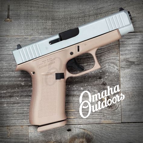 Glock 48 USA Rose Gold Satin Aluminum Omaha Outdoors