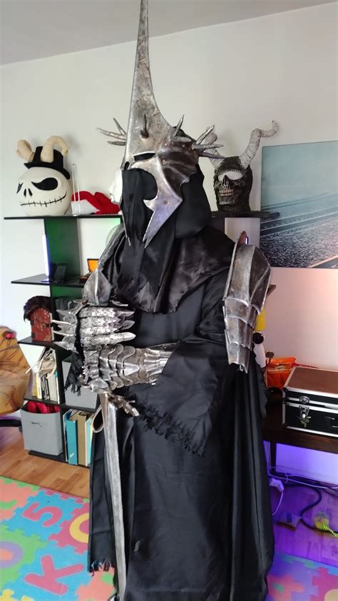 My Cosplay Of The Witch King Of Angmar Lotr Self Made R Cosplayers