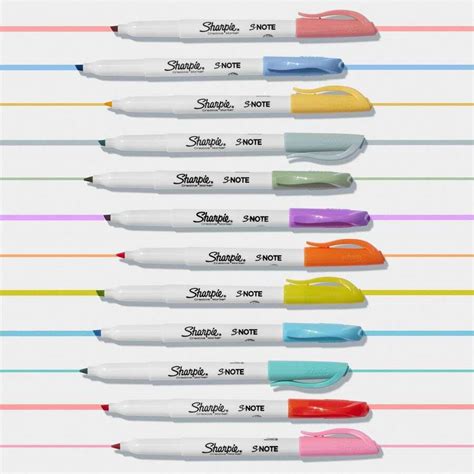 Bulk S Note Sharpies Pastels Chisel Tip 24 Pk Wholesale Markers