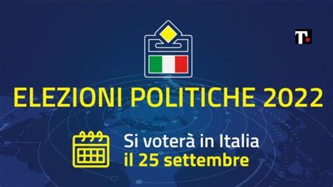 Elezioni Domenica 25 Settembre Come Si Vota Scheda Elettorale True