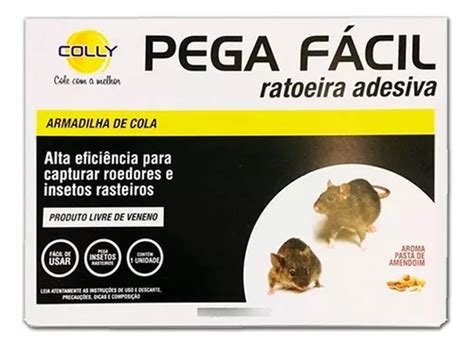 Ratoeira Adesiva Cola Pega Gruda Rato Visgo Kit 05un MercadoLivre