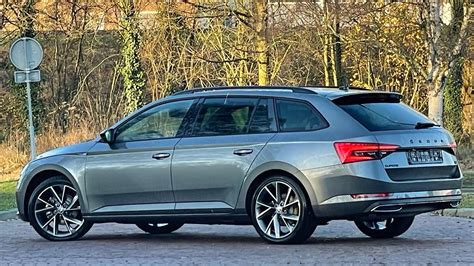 Skoda New Superb Sportline Iv In K Grapith Grey Metal Inch