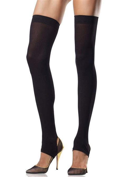 Sierra Stirrup Thigh High Stockings Womens Socks Leg Avenue