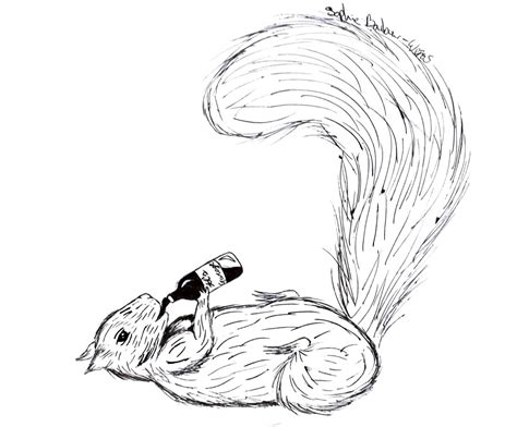 Drunken Squirrel 3 By Drunkenmice On Deviantart
