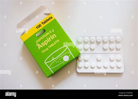 75 mg aspirin hi-res stock photography and images - Alamy