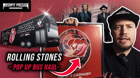 Rolling Stones Pop Up Bus Exklusive Vinyl Zu Hackney Diamonds