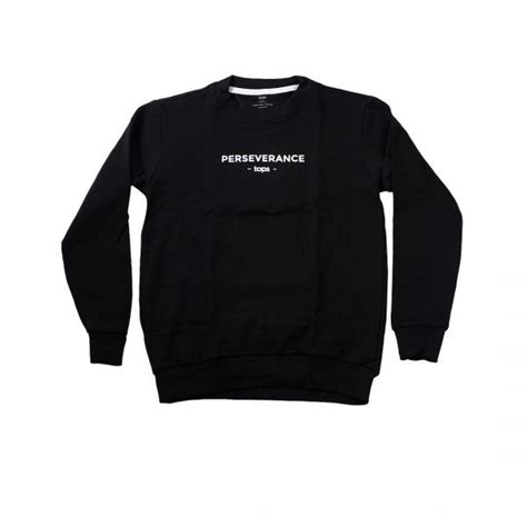 TOPSCORE SWEATER PERSEVERANCE BLACK