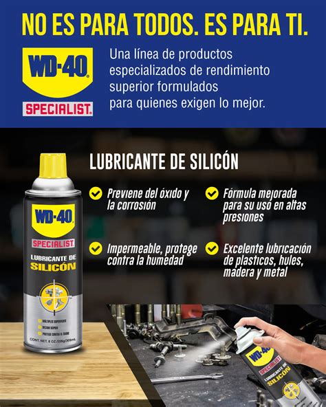 WD 40 SPECIALIST LUBRICANTE DE SILICÓN The Home Depot México