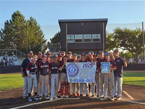 BABE RUTH Olympic Wins Pacific Northwest Regional Championship Will Head To World Series In