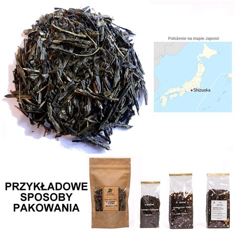 Herbata zielona japońska Sencha Szmaragdowa 50 gram Smak Sztuki