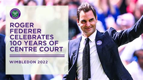 Roger Federer Reflects On Centre Court Wimbledon Youtube