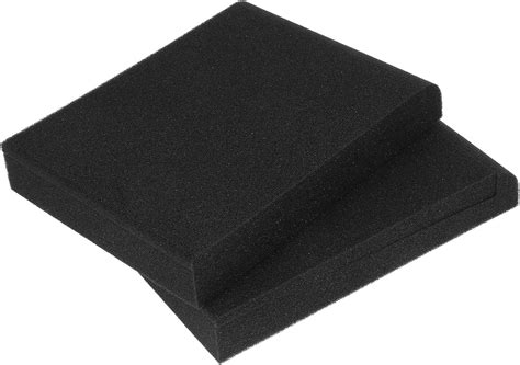 Ibasenice 2pcs Cushion Acoustic Noise Speaker Pad Speaker Parts Studio