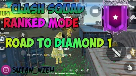 Detik Detik Diamond 1 Clash Squad Ranked Mode By Debang Gaming